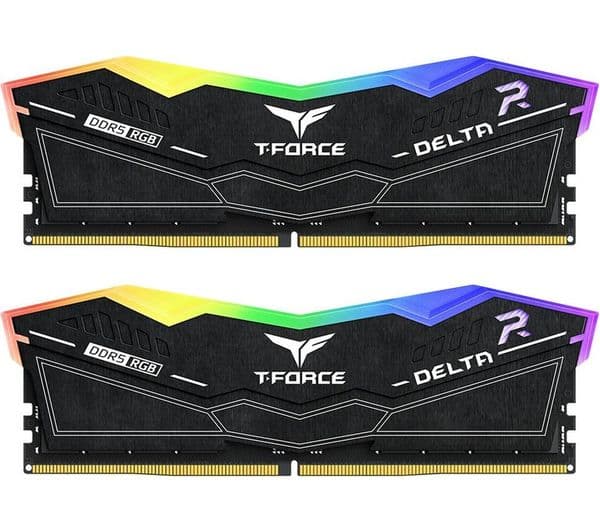 TEAMGROUP T-FORCE DELTA RGB 32 GB 8000 MHz DDR5 Memory Kit - 16 GB x 2 - Image 1