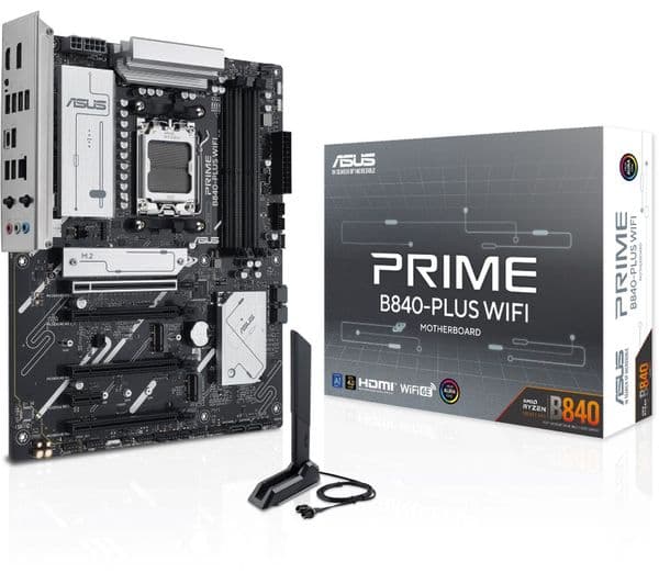 ASUS PRIME B840-PLUS WIFI AM5 Motherboard Black - Image 2