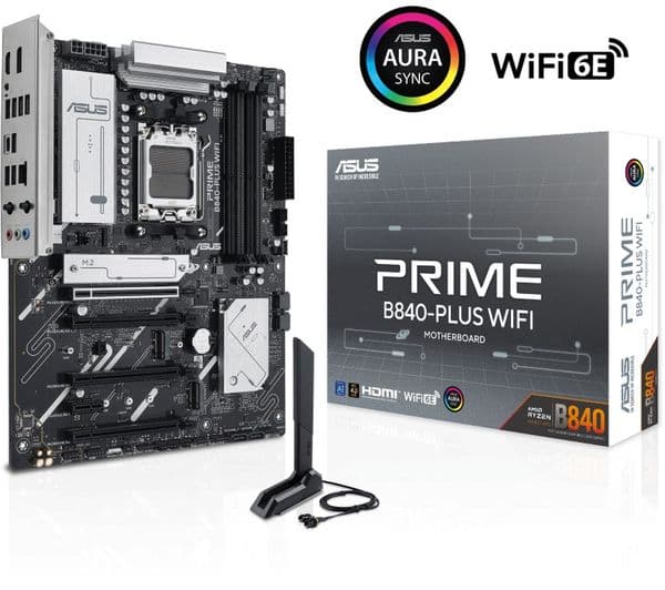 ASUS PRIME B840-PLUS WIFI AM5 Motherboard Black - Image 3