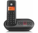 MOTOROLA E211 Cordless Phone - Single Handsets, Black thumbnail 1