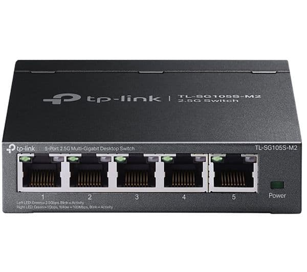 TP-Link TL-SG105S-M2 Network Switch Black - Image 1