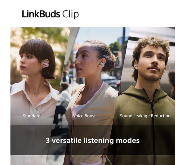 SONY LinkBuds Clip Black - Image 5