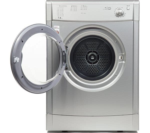 INDESIT Ecotime IDV75S Vented Tumble Dryer - Silver - Image 7