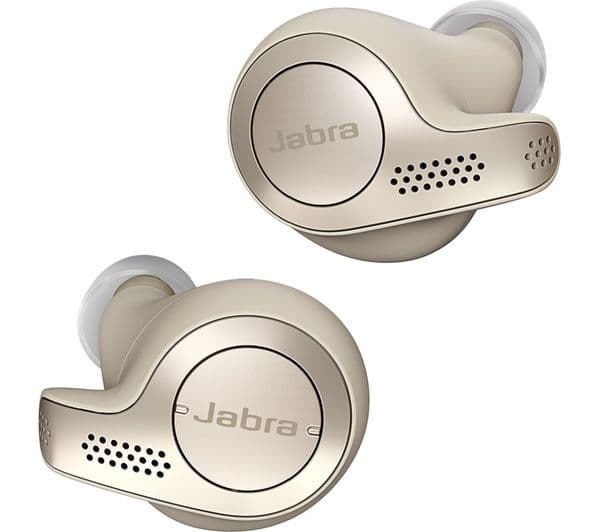 JABRA Elite 65t Wireless Bluetooth Headphones - Gold Beige - Image 10