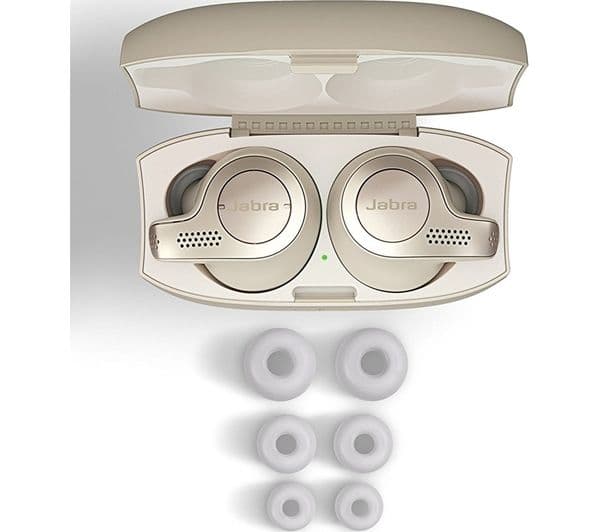 JABRA Elite 65t Wireless Bluetooth Headphones - Gold Beige - Image 8