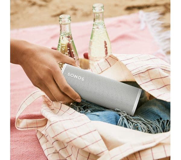 SONOS Roam Portable Wireless Multi-room Speaker with Google Assistant & Amazon Alexa - Lunar White - Image 9