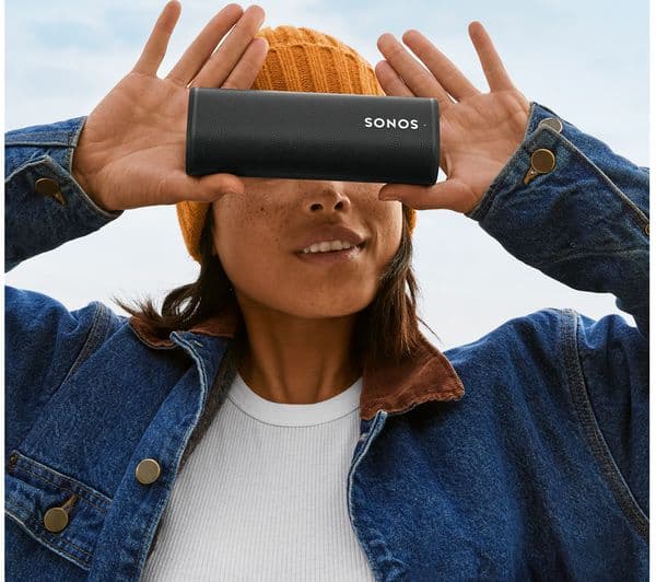 SONOS Roam Portable Wireless Multi-room Speaker with Google Assistant & Amazon Alexa - Lunar White - Image 3