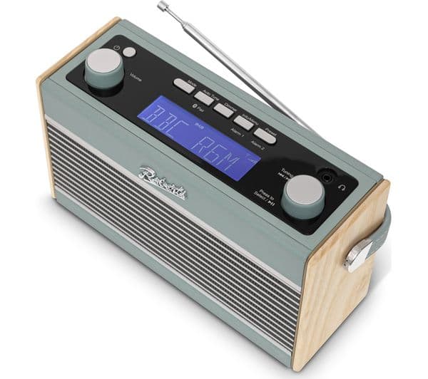 ROBERTS Rambler Stereo Portable DAB+/FM Retro Bluetooth Radio - Duck Egg - Image 3