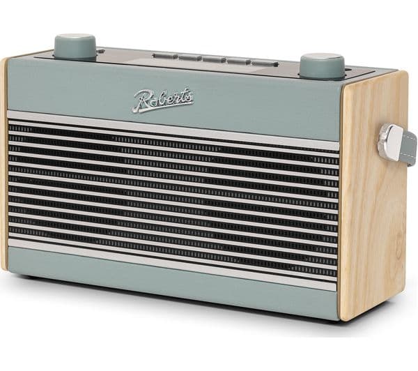 ROBERTS Rambler Stereo Portable DAB+/FM Retro Bluetooth Radio - Duck Egg - Image 4