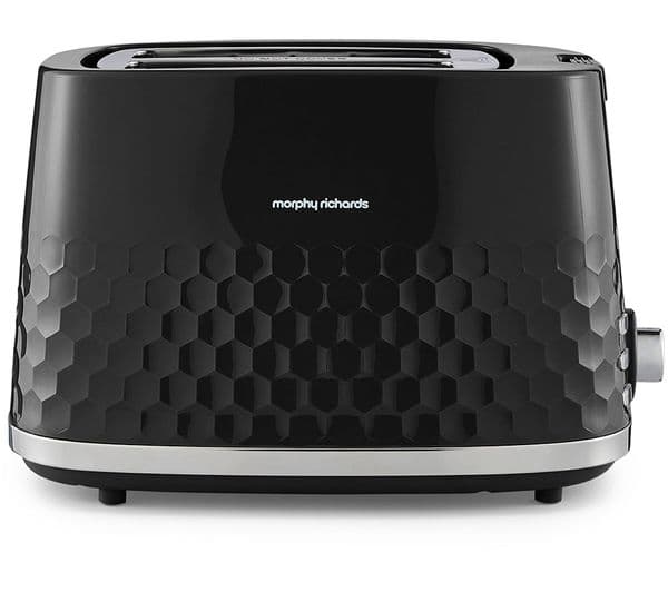 MORPHY RICHARDS Hive 220031 2-Slice Toaster - Black - Image 1