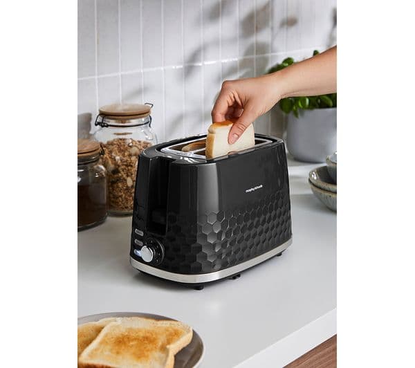MORPHY RICHARDS Hive 220031 2-Slice Toaster - Black - Image 7