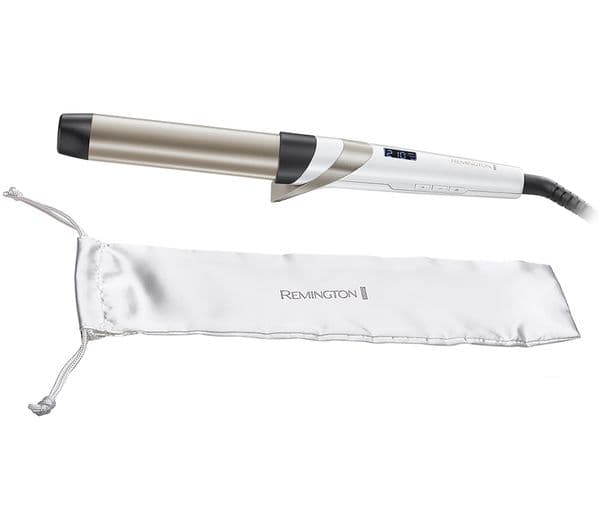 REMINGTON HYDRAluxe CI89H1 Curling Tong - White - Image 1