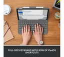 Logitech Slim Folio iPad Keyboard Graphite thumbnail 2