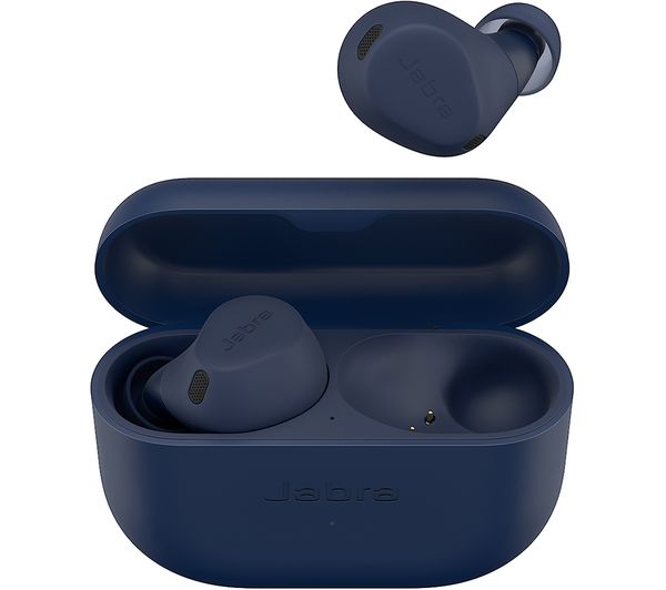 JABRA Elite 8 Active Wireless Bluetooth Noise-Cancelling Earbuds - Navy Blue - Image 1
