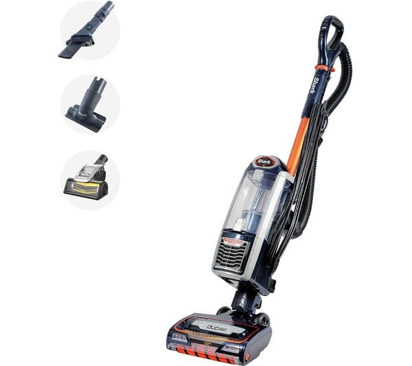 Shark NZ801UKT Upright Vacuum Cleaner Navy & Silver