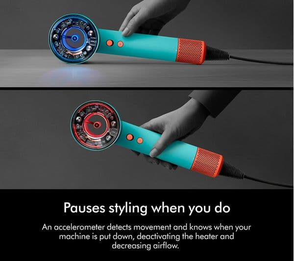 DYSON Supersonic Nural Hair Dryer - Strawberry Bronze & Blush Pink - Image 3