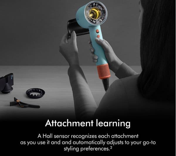 DYSON Supersonic Nural Hair Dryer - Strawberry Bronze & Blush Pink - Image 5