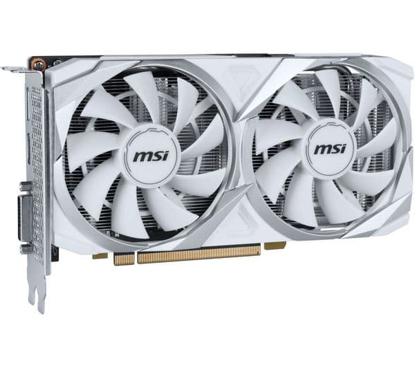 MSI GeForce RTX 3050 8 GB VENTUS 2X XS OC Graphics Card - White - Image 5