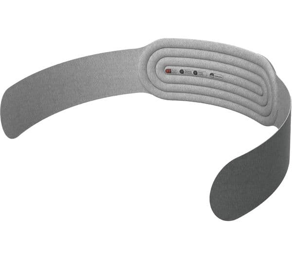 SHARPER IMAGE Hot & Cold Compression Back Wrap - Grey