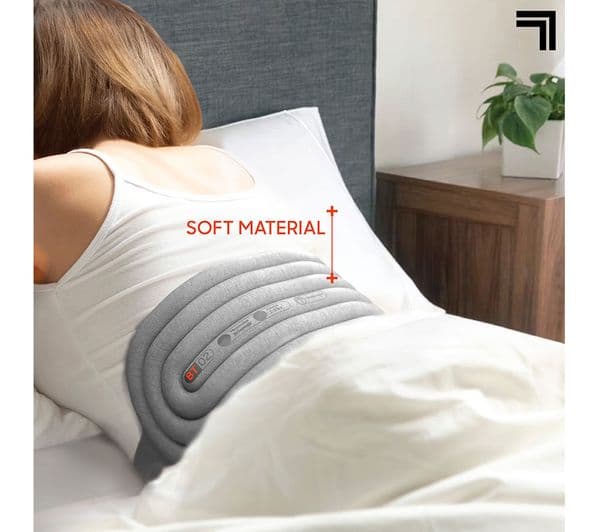 SHARPER IMAGE Hot & Cold Compression Back Wrap - Grey - Image 4