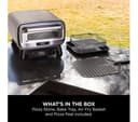 Ninja Artisan MO201UK Electric Outdoor Pizza Oven & Air Fryer - Grey thumbnail 9