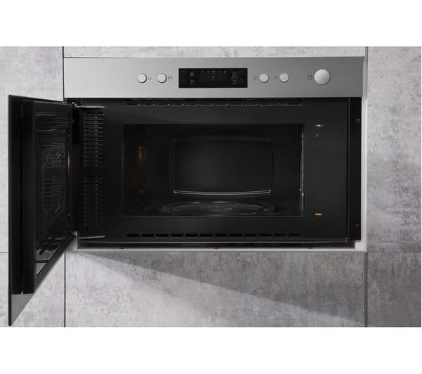 HOTPOINT MN 314 IX H Built-in Microwave with Grill - Stainless Steel - Image 10