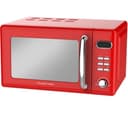 RUSSELL HOBBS Retro RHRETMD806R Compact Solo Microwave - Red thumbnail 1