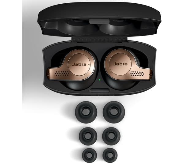JABRA Elite 65t Wireless Bluetooth Earphones - Copper Black - Image 3