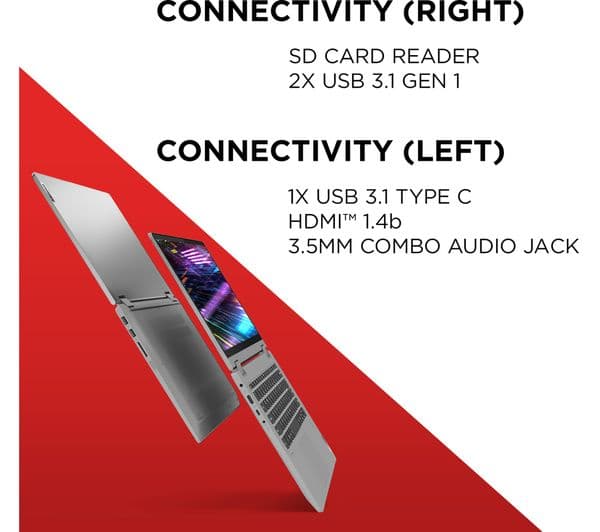LENOVO IdeaPad Flex 5 14" 2 in 1 Laptop - Intel® Core™ i5, 256 GB SSD, Grey - Image 2