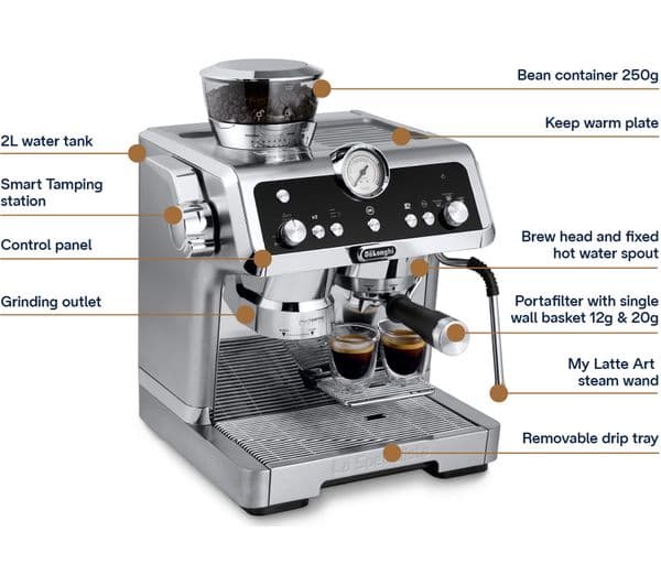 DELONGHI La Specialista Prestigio EC9355.M Bean to Cup Coffee Machine - Silver - Image 3