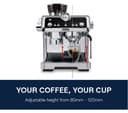 DELONGHI La Specialista Prestigio EC9355.M Bean to Cup Coffee Machine - Silver thumbnail 8