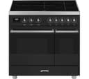 SMEG C92IMAN9 90 cm Electric Induction Range Cooker - Anthracite thumbnail 1