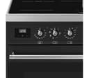 SMEG C92IMAN9 90 cm Electric Induction Range Cooker - Anthracite thumbnail 2