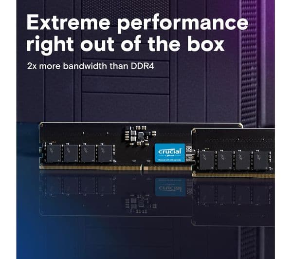 CRUCIAL DDR5 4800 MHz PC RAM - 32 GB - Image 2