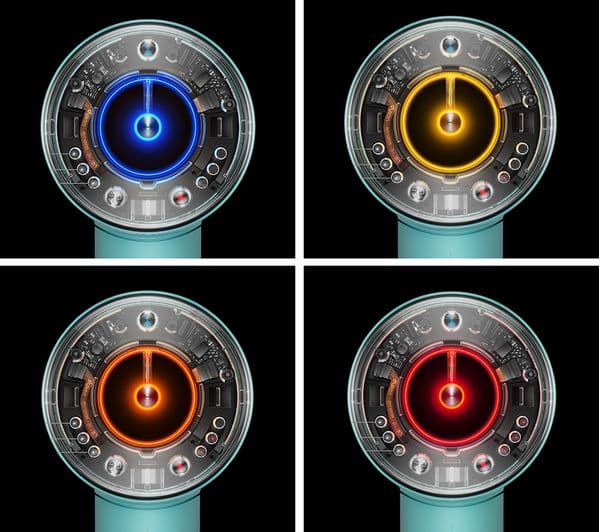 DYSON Supersonic Nural Hair Dryer - Ceramic Patina & Topaz - Image 9