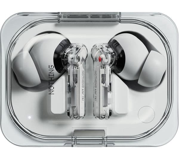 NOTHING Ear (a) Wireless Bluetooth Noise-Cancelling Earbuds - White - Image 8