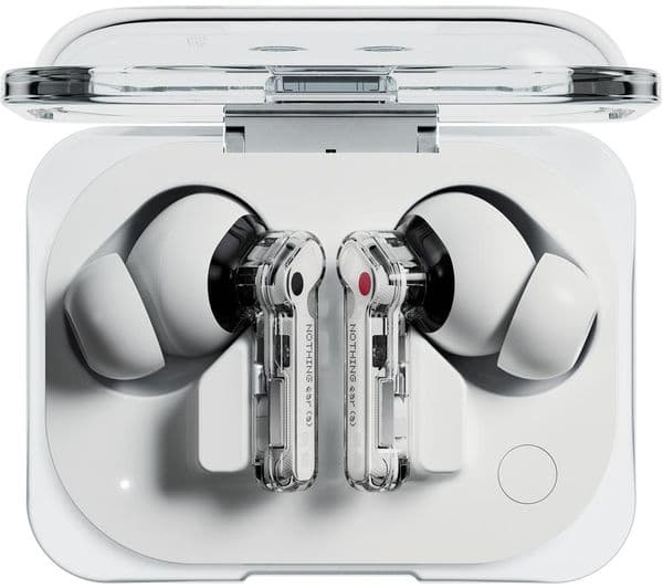 NOTHING Ear (a) Wireless Bluetooth Noise-Cancelling Earbuds - White - Image 9