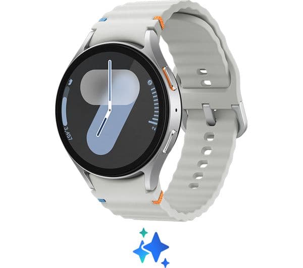 SAMSUNG Galaxy Watch7 LTE with Bixby - Silver, 44 mm - Image 3