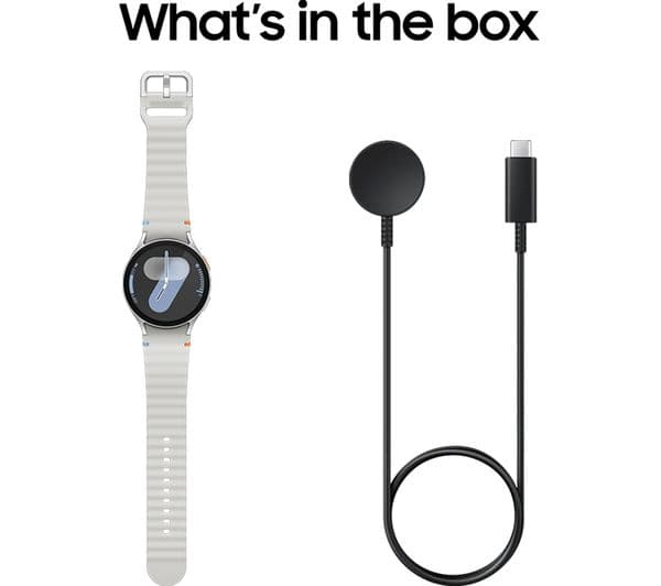 SAMSUNG Galaxy Watch7 LTE with Bixby - Silver, 44 mm - Image 9