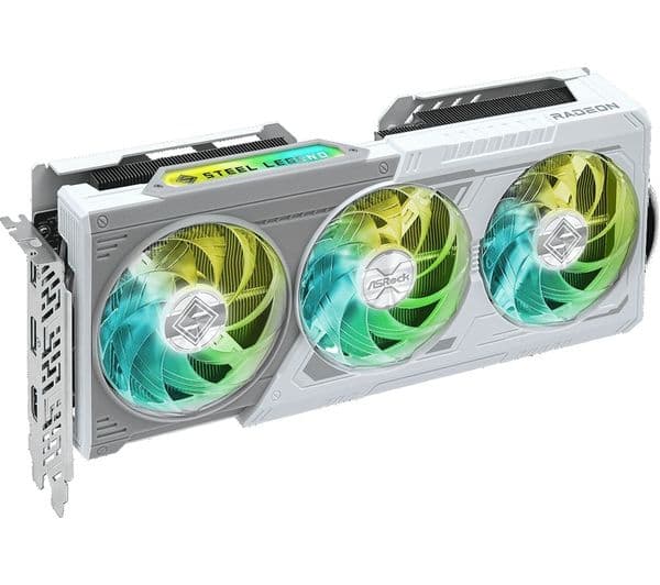 ASROCK Radeon RX 9060 XT 16 GB Steel Legend OC Card - Image 2