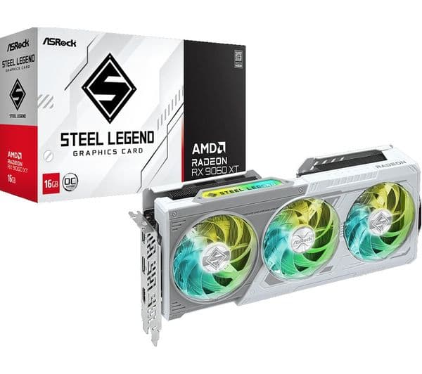 ASROCK Radeon RX 9060 XT 16 GB Steel Legend OC Card - Image 6