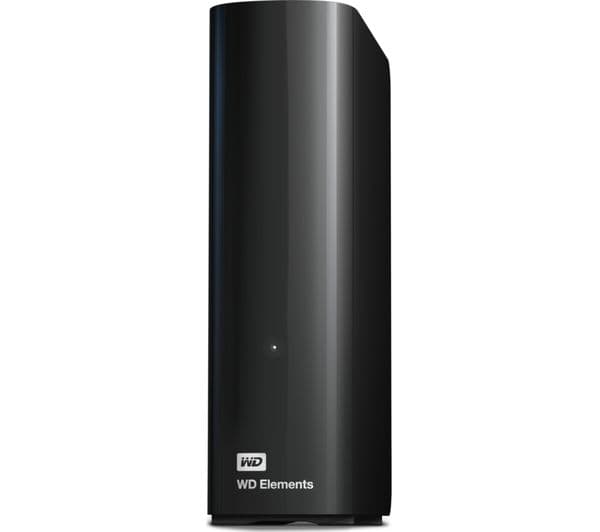 WD Elements External Hard Drive - 20 TB, Black - Image 1