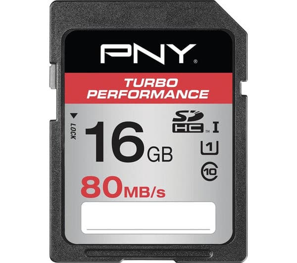PNY Turbo Performance Class 10 SD Memory Card - 16 GB - Image 2