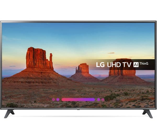LG 75UK6200PLB 75" Smart 4K Ultra HD HDR LED TV - Image 1