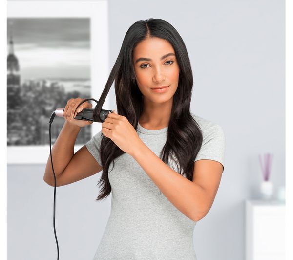 REMINGTON Curl & Straight Confidence S6606 Hair Straightener - Grey & Pink thumbnail 9