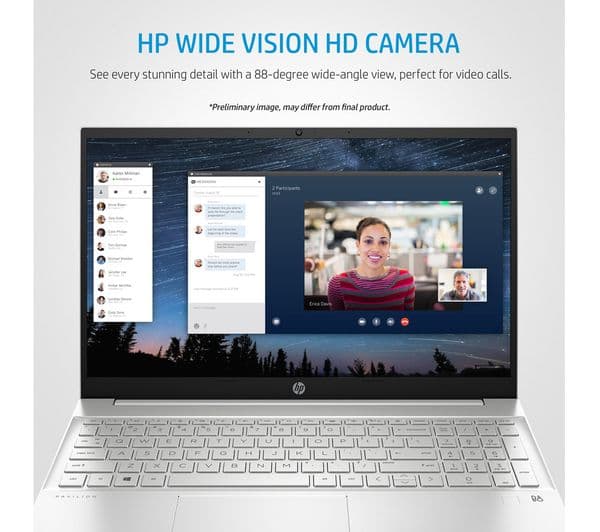 HP Pavilion 15-eh0525na 15.6" Laptop - AMD Athlon, 128GB, Blue - Image 9