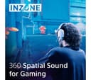SONY INZONE H3 PS5 & PC Gaming Headset - White thumbnail 2