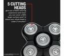 REMINGTON XR1500 Wet & Dry Rotary Head Shaver - Black thumbnail 8