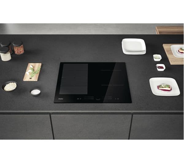 HAIER HAFRSJ64MC 59 cm Electric Induction Hob - Black - Image 4