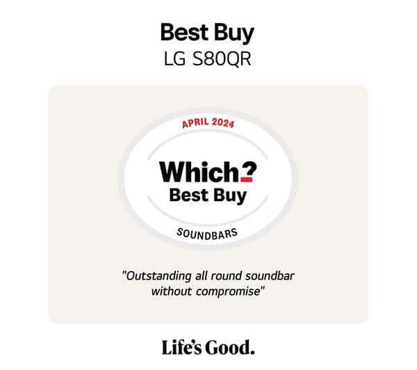 LG S80QR 5.1.3 Wireless Sound Bar with Dolby Atmos - Image 2